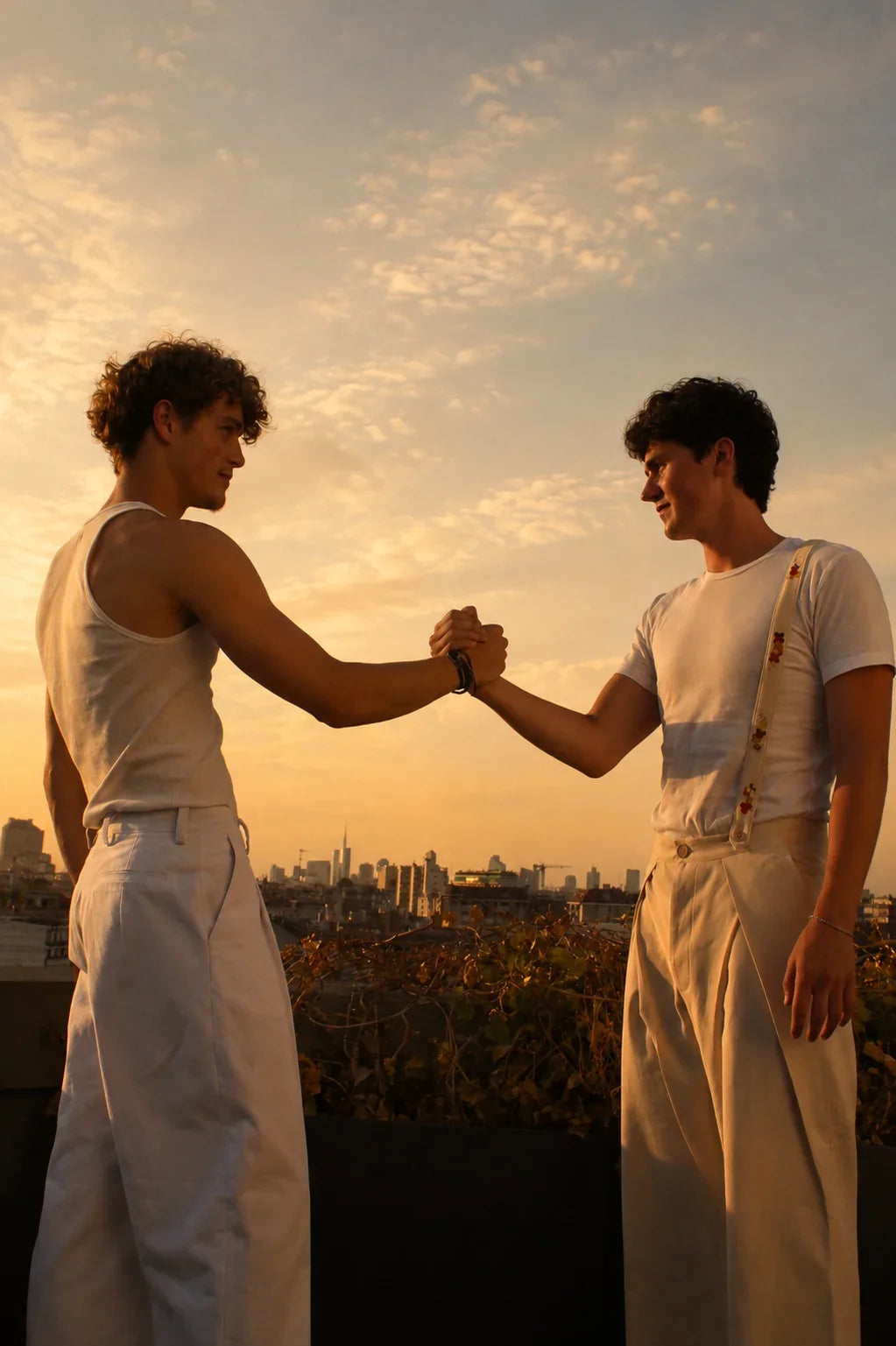 White Trousers Men