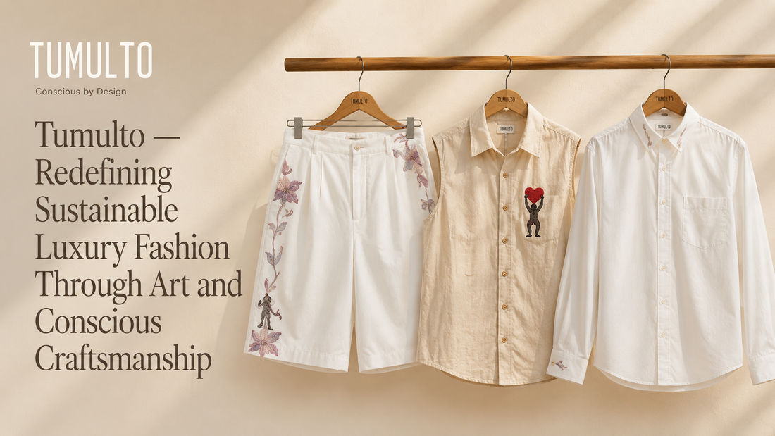 Tumulto — Redefining Sustainable Luxury Fashion Through Art and Conscious Craftsmanship