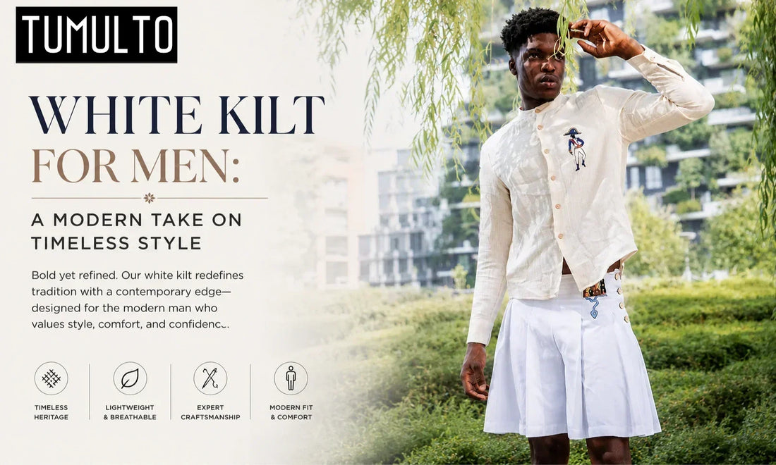 White Kilt for Men: A Modern Take on Timeless Style