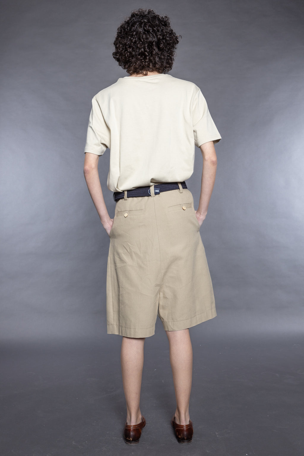Bermuda Shorts in Khaki