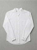 Handcrafted Clouds Shirt artisanal textured clothing by Tumulto sustainable fashion brand