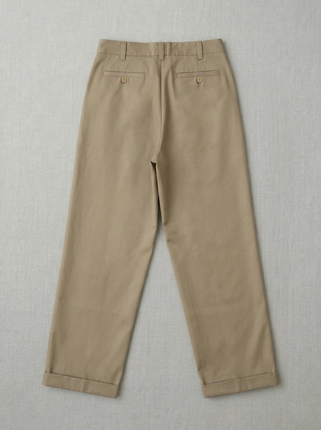 Handcrafted textured chinos ethical fashion brand Tumulto contemporary menswear