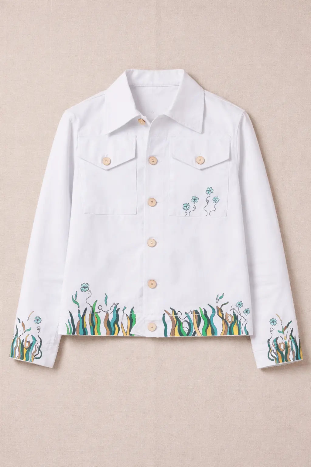 Grass Jacket handcrafted artisanal menswear textured utility jacket Tumulto
