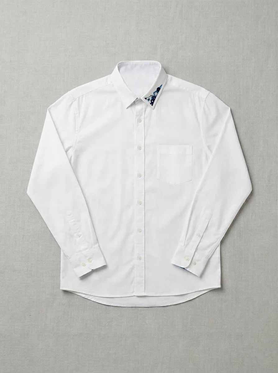 Handcrafted Hills Shirt textured sustainable menswear by Tumulto