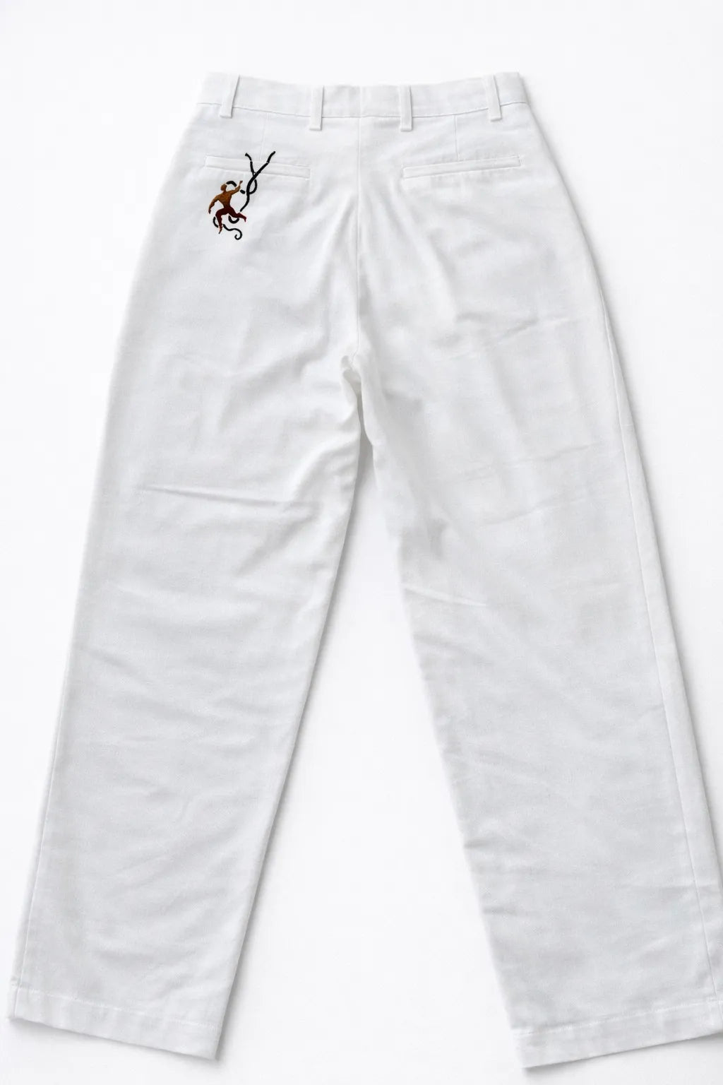textured fabric jungle trousers handcrafted eco-friendly menswear Tumulto