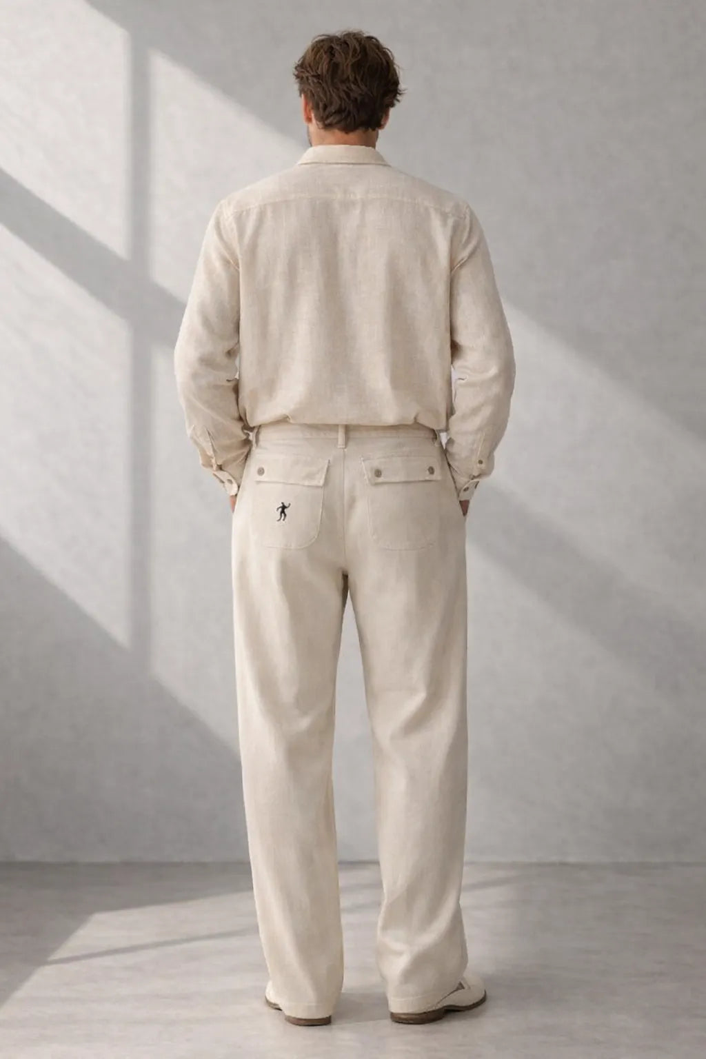 Ometto wrap front trousers Tumulto