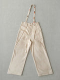 Handcrafted Puzzle Slacks by Tumulto sustainable fashion brand with textured artisanal design
