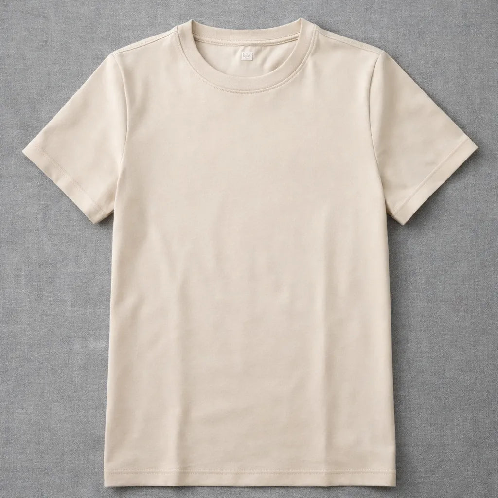 Handmade textured T-shirt sustainable artisanal menswear by Tumulto