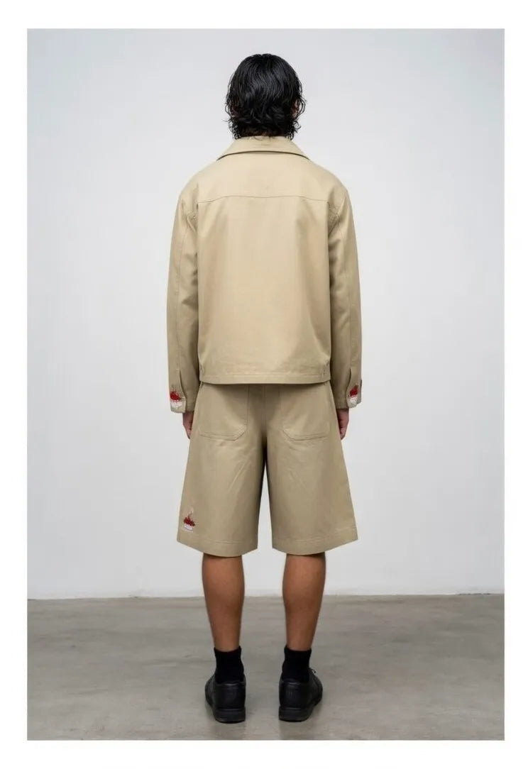 Model wearing Volcano Jacket