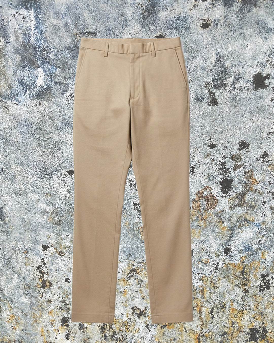 Straight-leg Trousers in Khaki